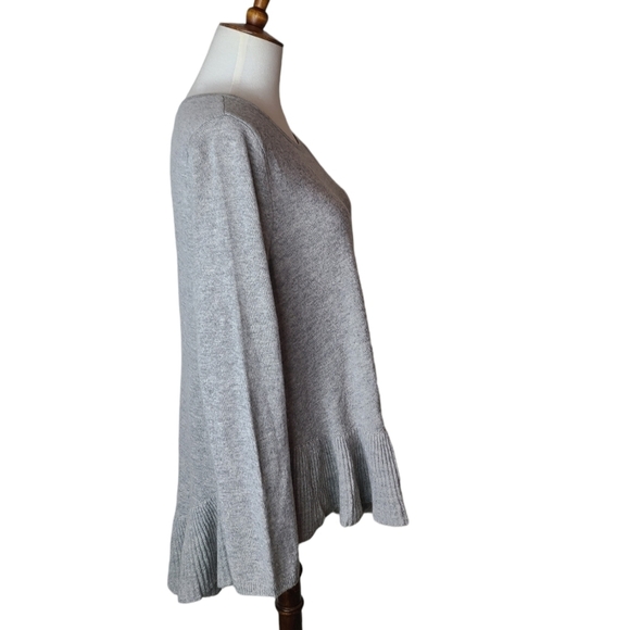 Joie Wool Pullover Scoop Neck Wool Cashmere Grey Sweater Small NWT - Picture 4 of 8